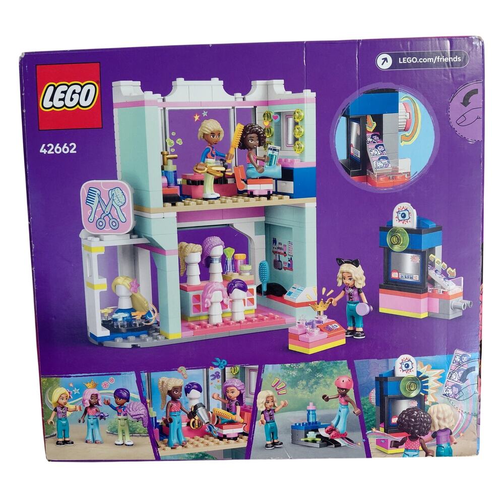 LEGO Friends Hair Salon and Accessories Store Toy Building Set 42662 Age 7+ NWT